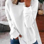 Élisabeth blød striksweater fra Elsebeth København, styling med jeans