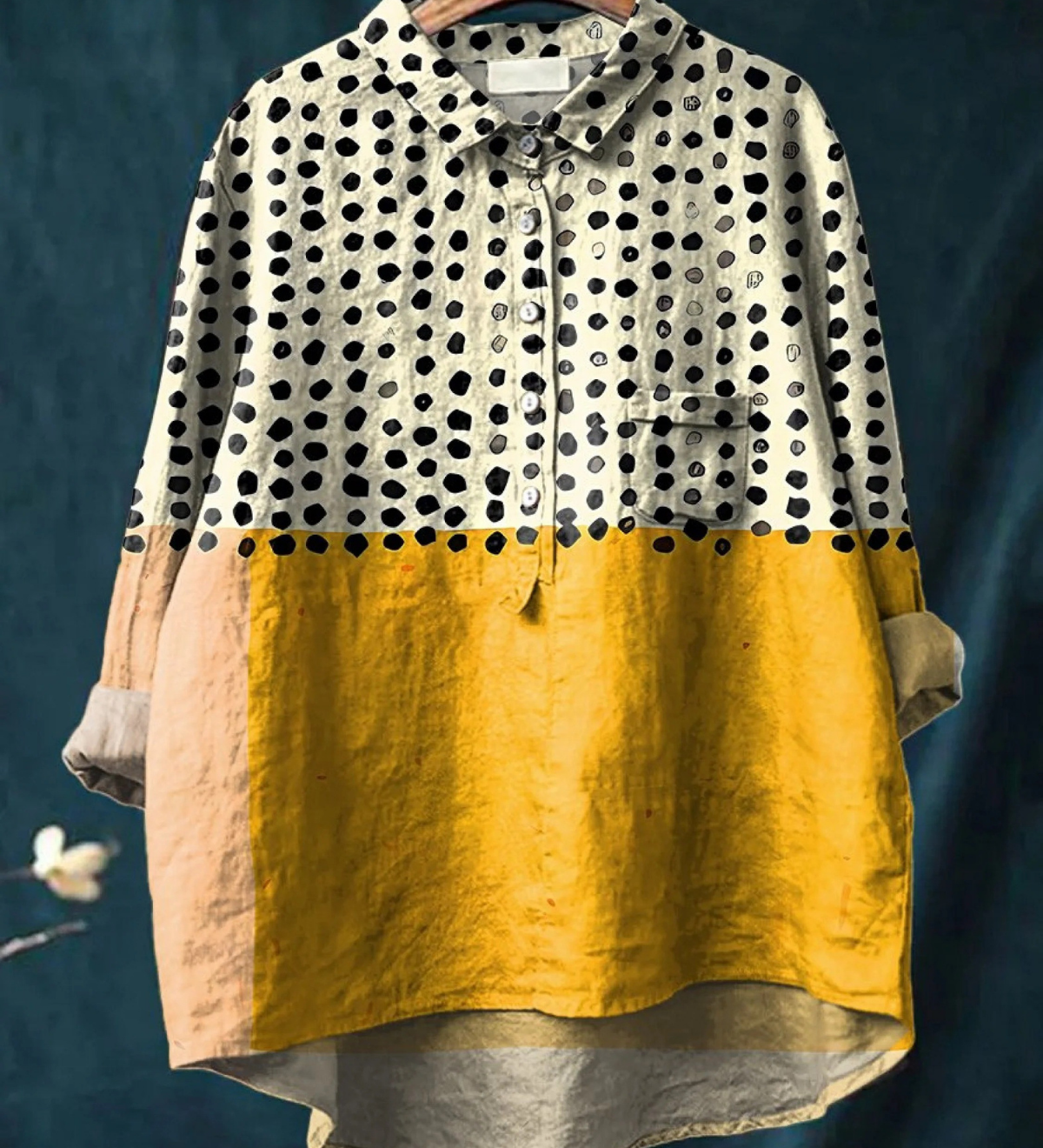 Olivia | Moderne linnedskjorte