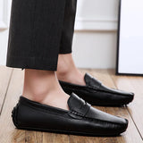 Afslappede Læder Sommer Loafers