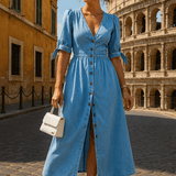 Alma | Denim kjole