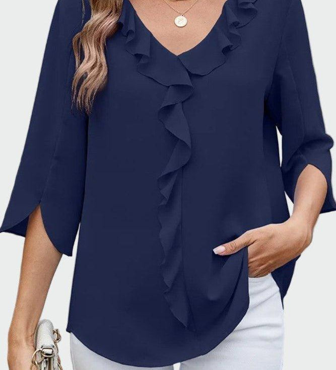Andrea | Sort Bluse