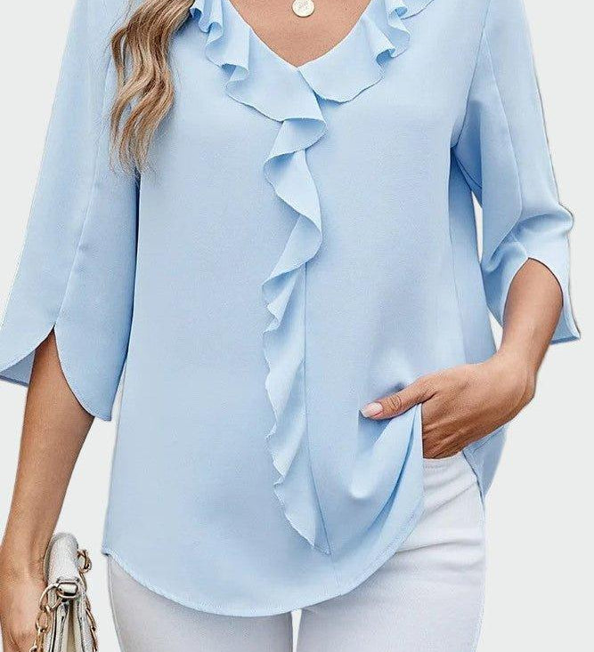 Andrea | Sort Bluse
