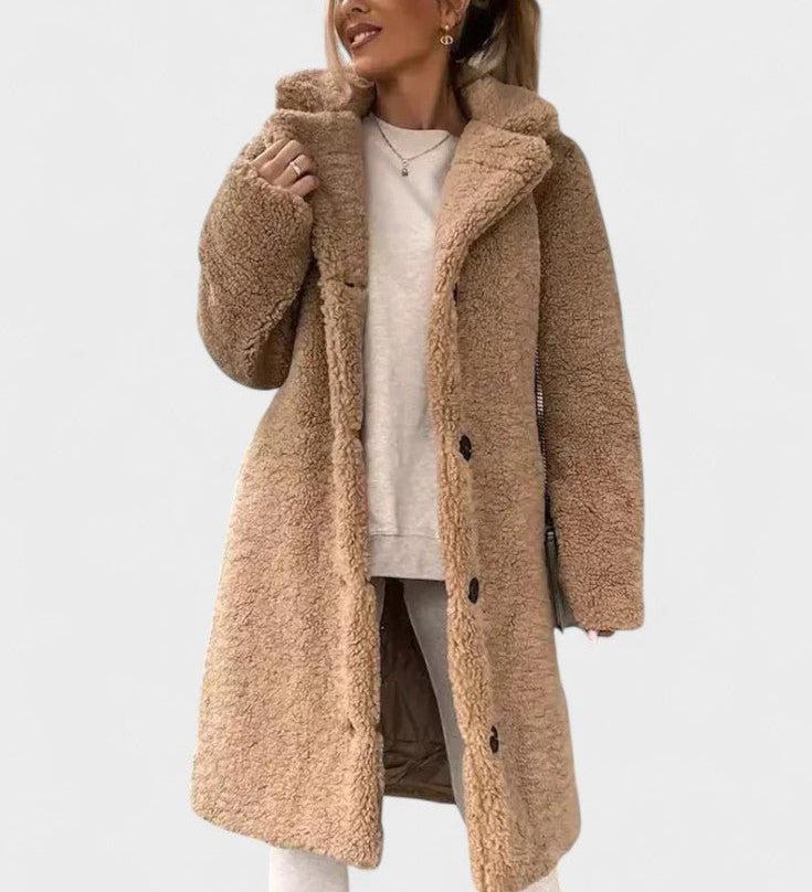 Birgitte™ | Elegant teddyjakke i luksuriøst design