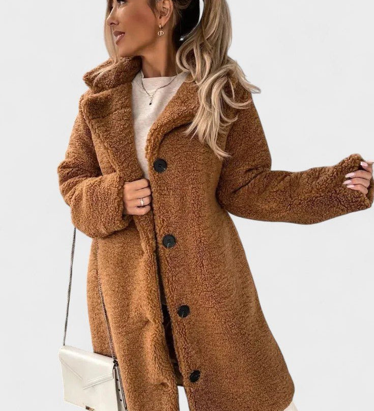 Birgitte™ | Elegant teddyjakke i luksuriøst design
