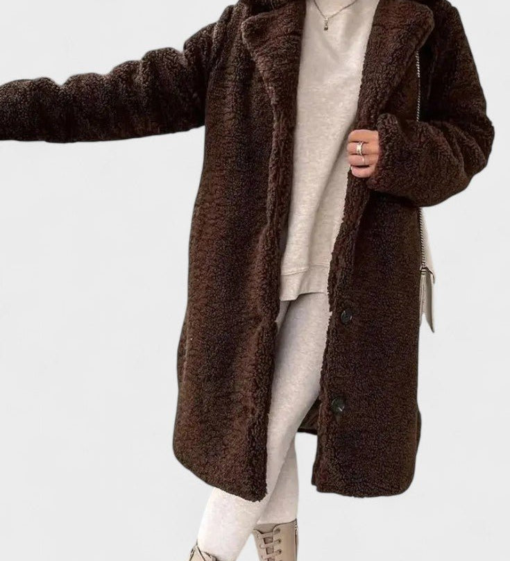 Birgitte™ | Elegant teddyjakke i luksuriøst design