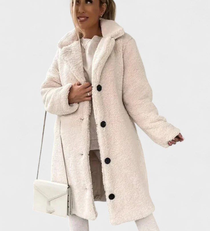 Birgitte™ | Elegant teddyjakke i luksuriøst design
