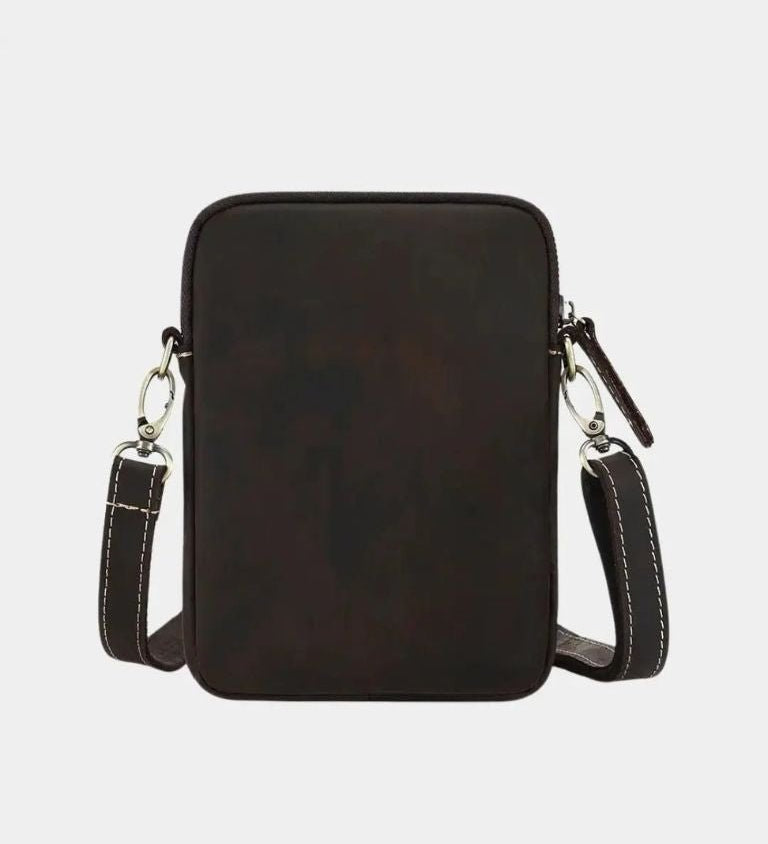 Carl™ | Minimalistisk Læder Skuldertaske