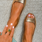 Chic Komfort Guld Sandaler til kvinder