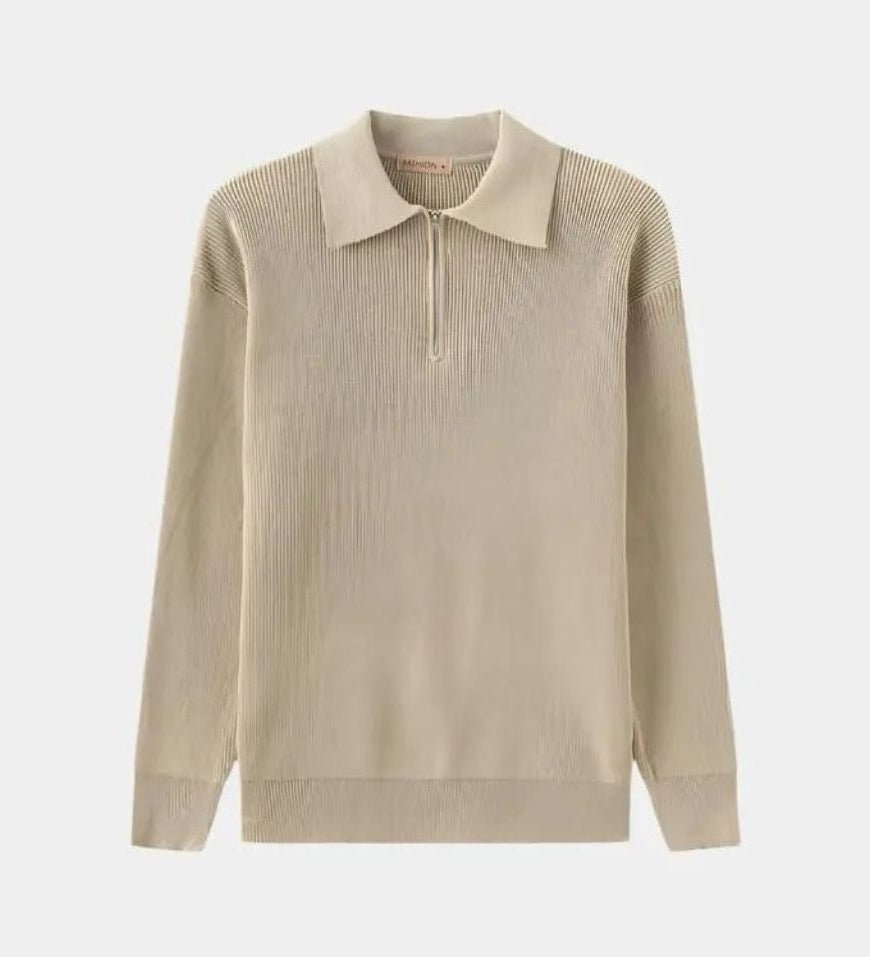 David™ | Zip Polo Pullover