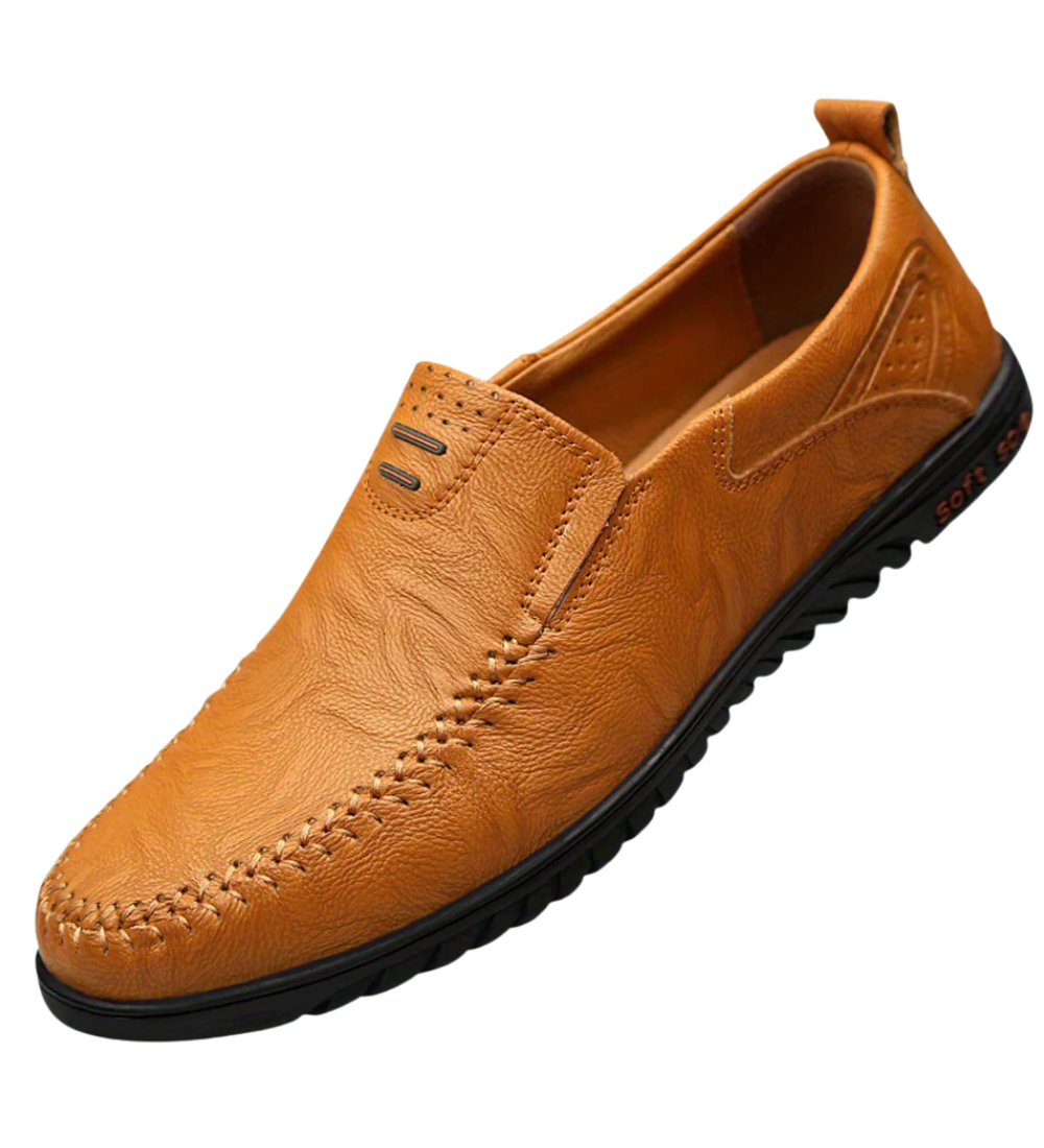 Elegant Læder Loafers