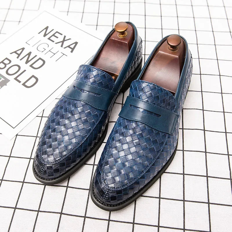 Elegant Vævede Loafers