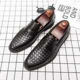Elegant Vævede Loafers
