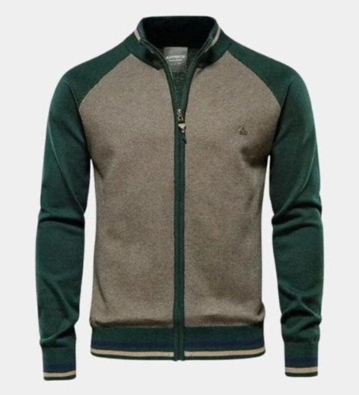 Felix™ | Uldcardigan med Lynlås