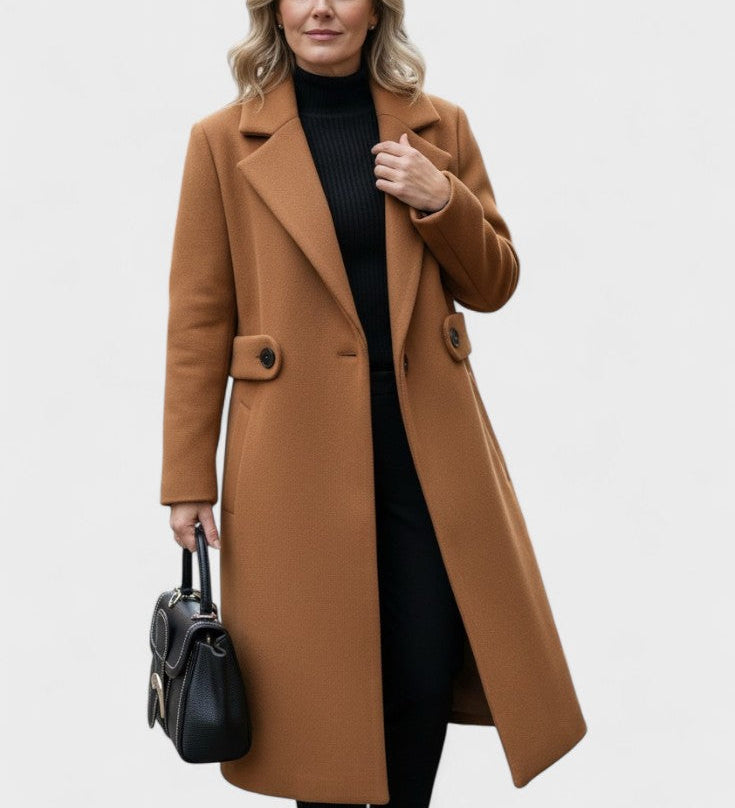 Frederikke™ | Vinterfrakke i uld til kvinder