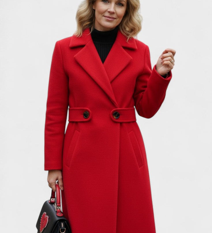 Frederikke™ | Vinterfrakke i uld til kvinder