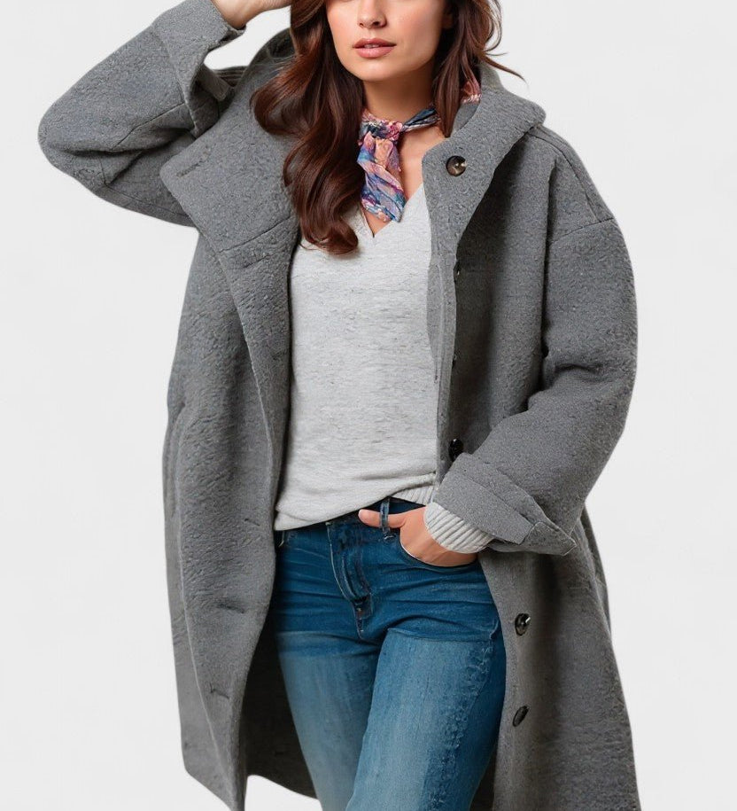 Freja™ | Halvlang elegant jakke