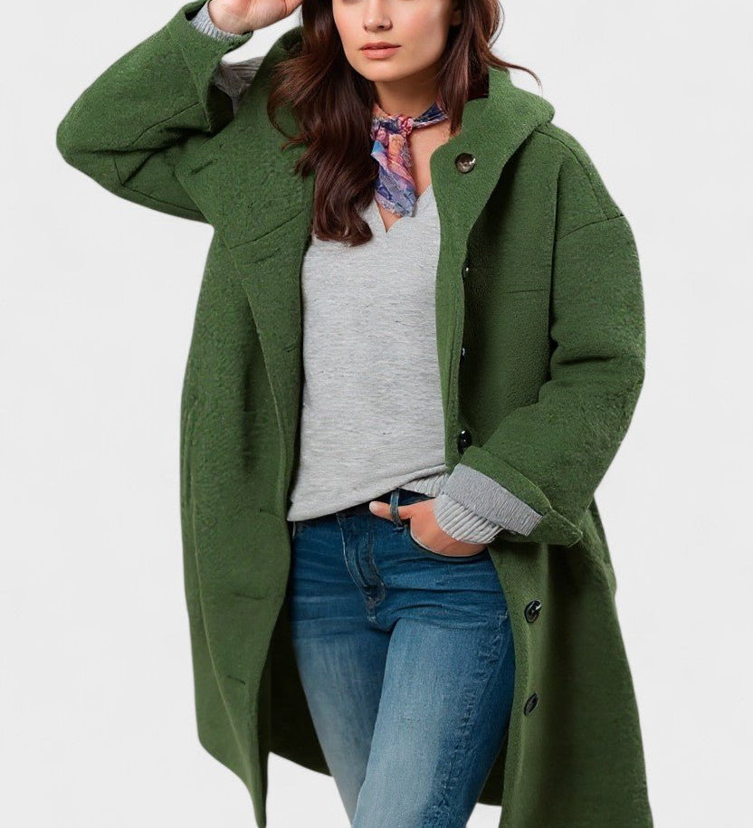 Freja™ | Halvlang elegant jakke