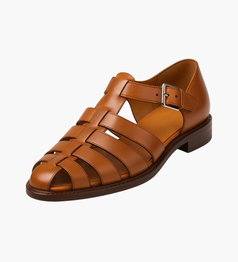 Grazio™ | Lukket Sandal med Rem
