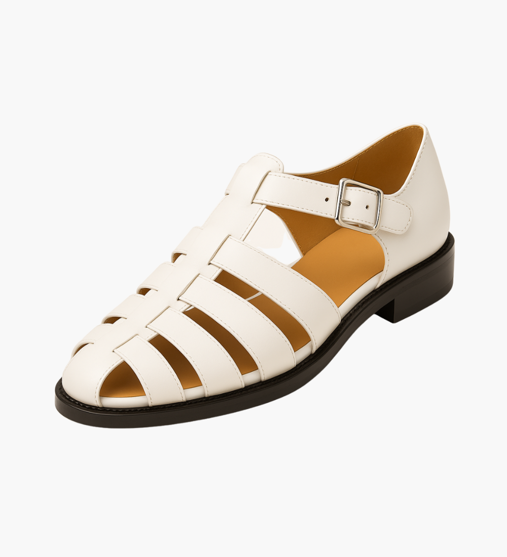 Grazio™ | Lukket Sandal med Rem