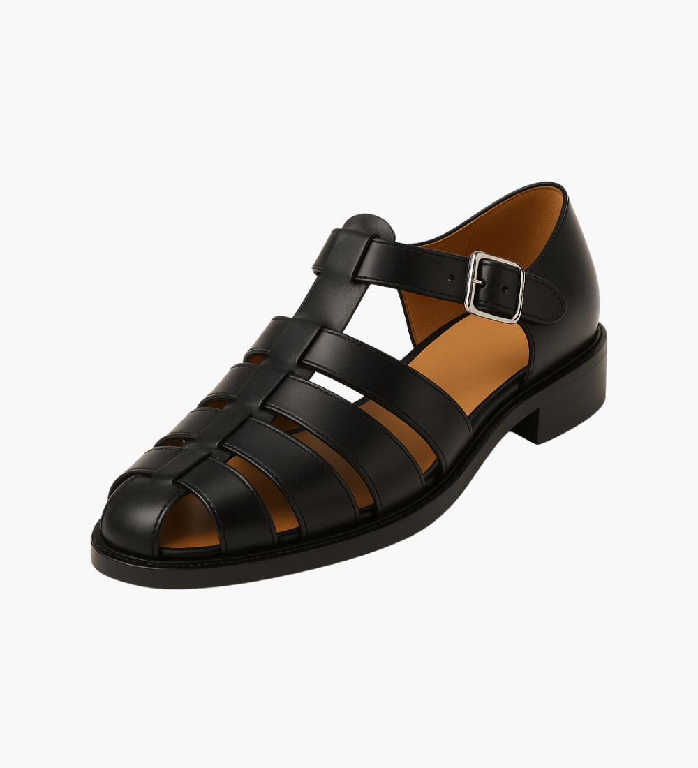 Grazio™ | Lukket Sandal med Rem