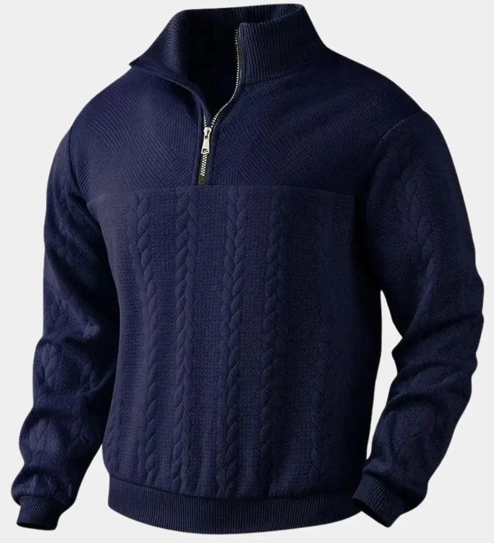 Henry™ | Pullover med Krave