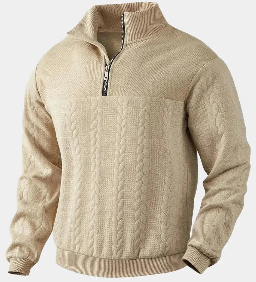 Henry™ | Pullover med Krave