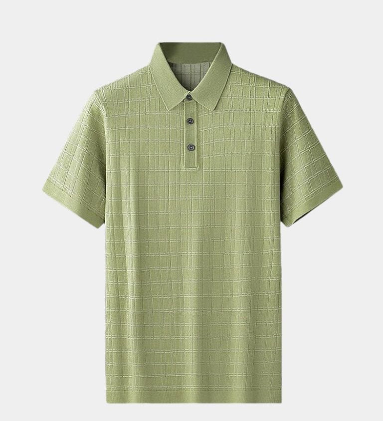 Holger™ | Klassisk Sort Strikpolo