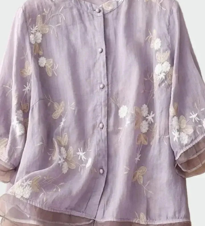 Ida | Lyserød Bluse