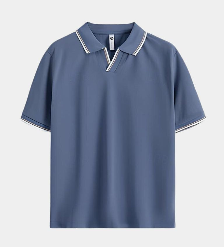 Jesper™ | Noir V-hals Polo