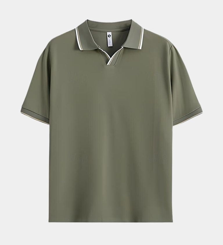 Jesper™ | Noir V-hals Polo