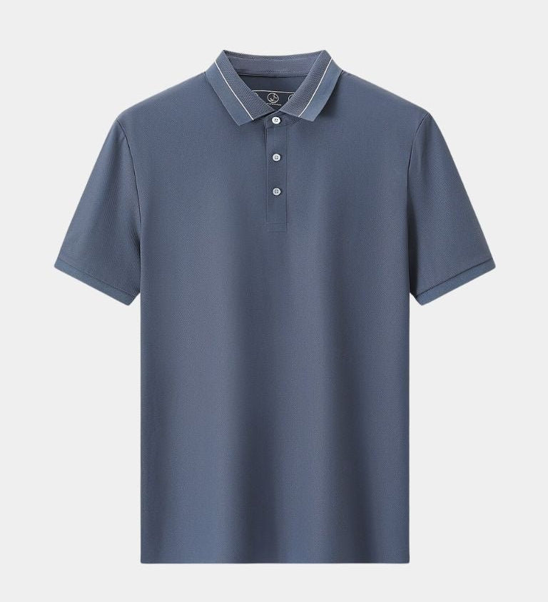 Klaus™ | Grå Stål Polo