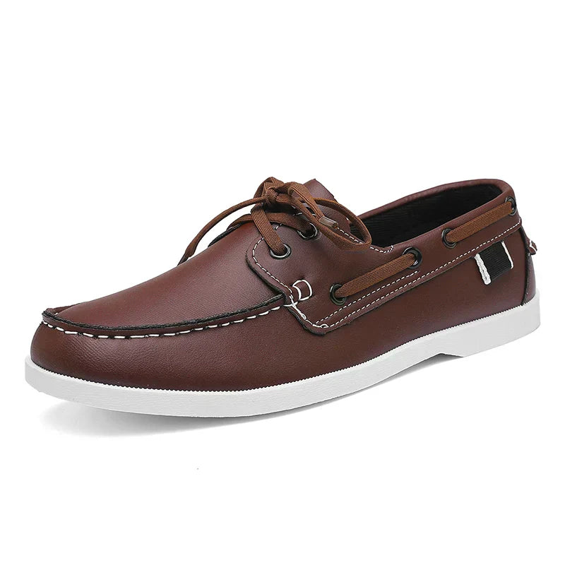 Læder Business Loafers