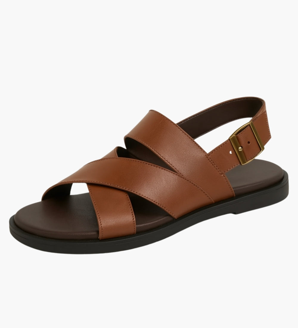 Lanaro™ | Elegante Krydsede Sandaler