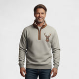 Laurent™ | Stilfuld zip-trøje