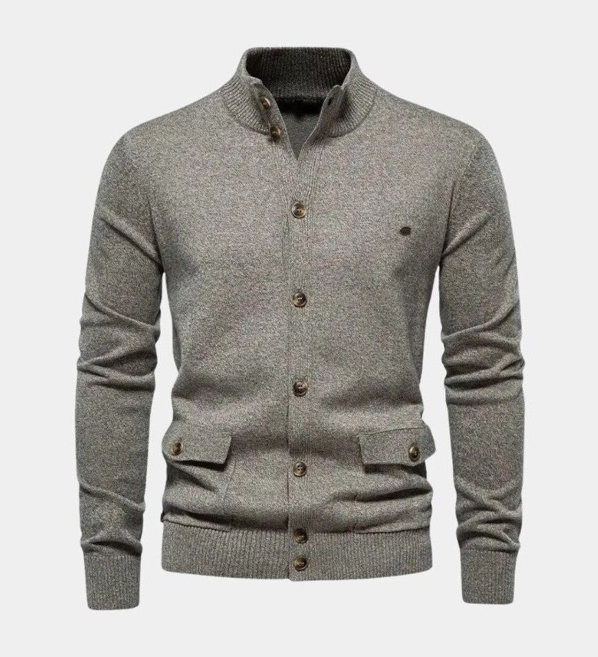 Mads™ | Strikket Bomuldstrøje