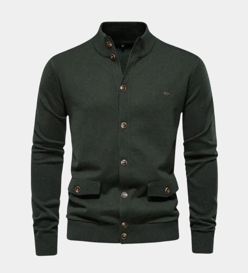 Mads™ | Strikket Bomuldstrøje