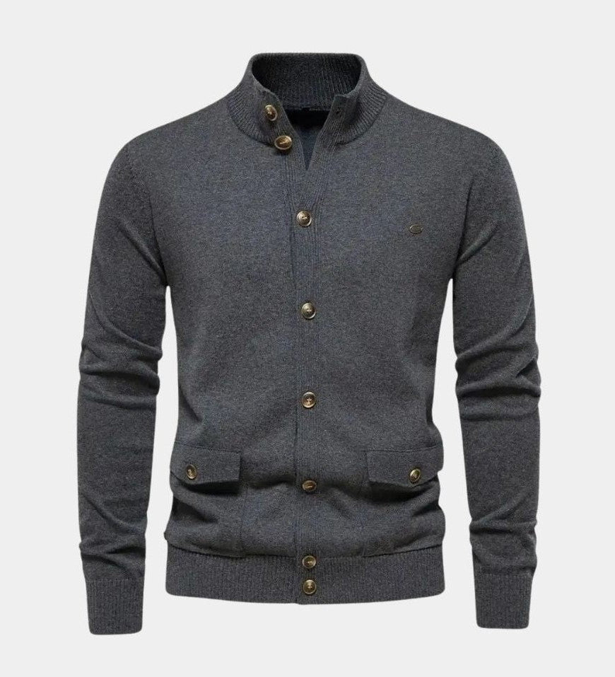 Mads™ | Strikket Bomuldstrøje