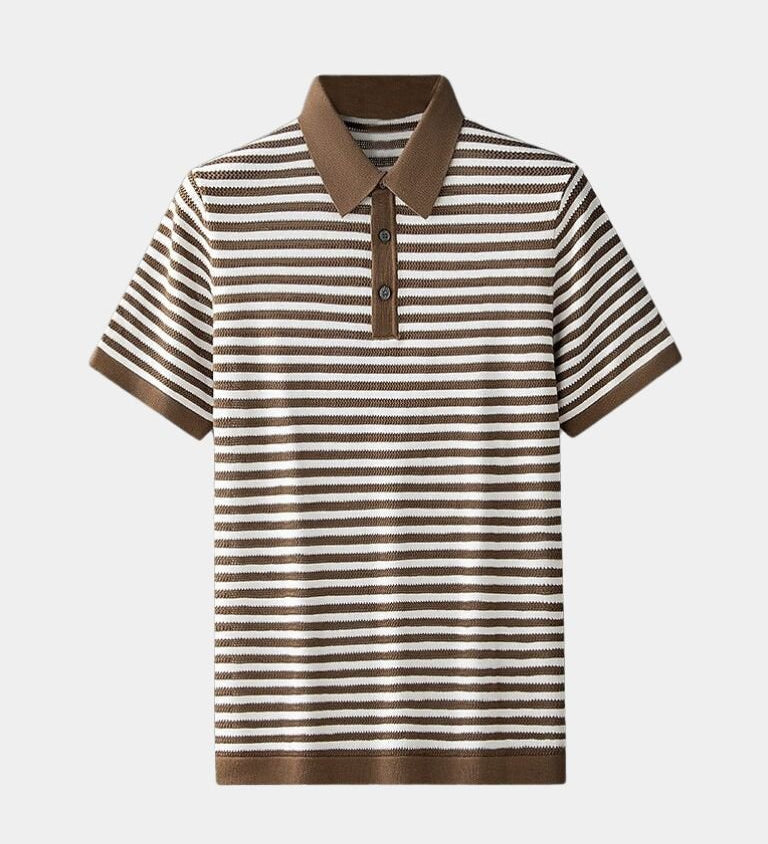 Malthe™ | Klassisk Stribet Polo