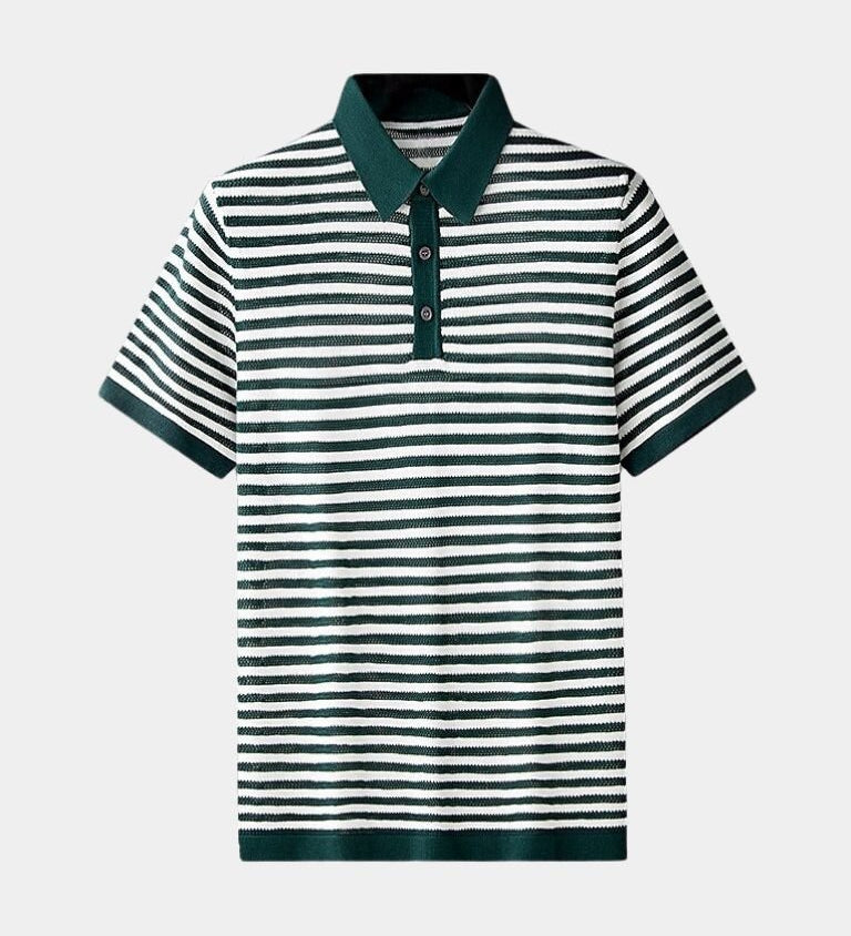 Malthe™ | Klassisk Stribet Polo