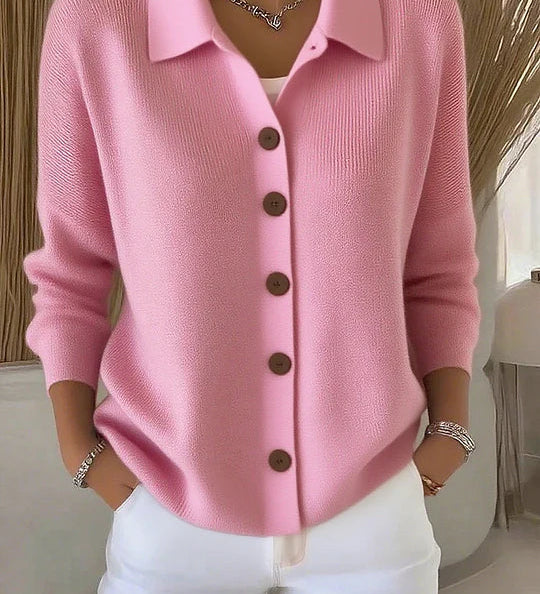 Josephine Knap-Front Krave Cardigan til kvinder fra Elsebeth København