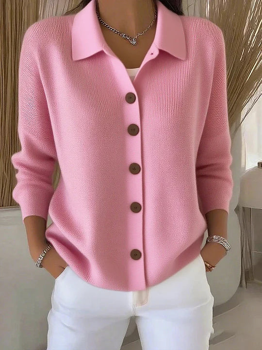 Josephine Knap-Front Krave Cardigan til kvinder fra Elsebeth København