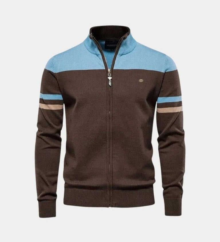 Mathias™ | Cardigan med Lynlås