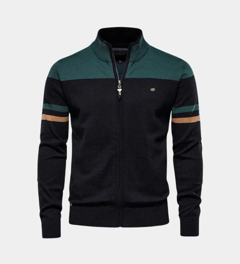 Mathias™ | Cardigan med Lynlås