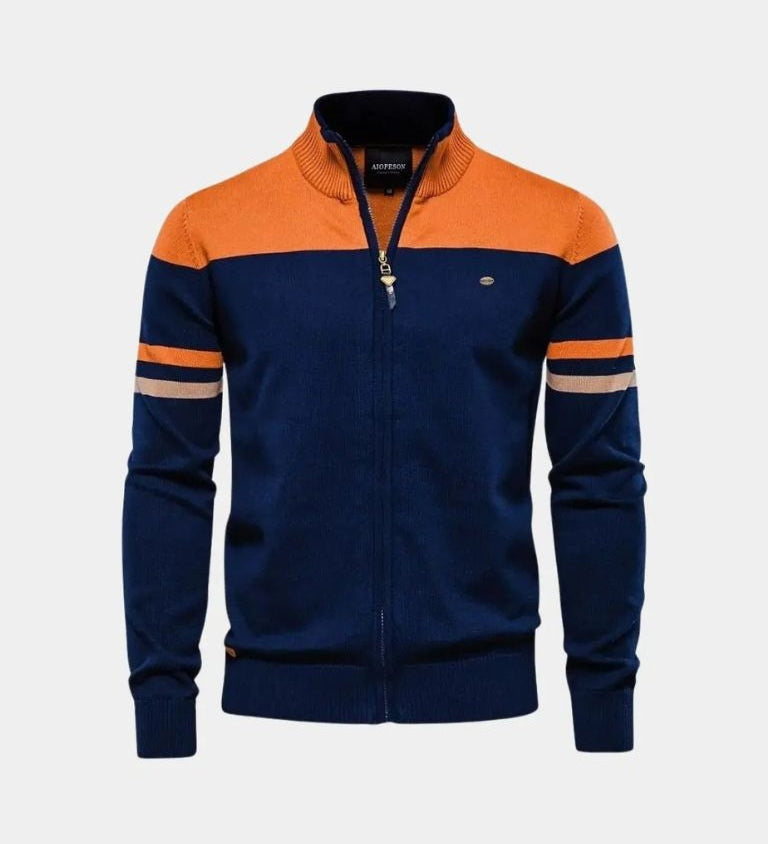 Mathias™ | Cardigan med Lynlås