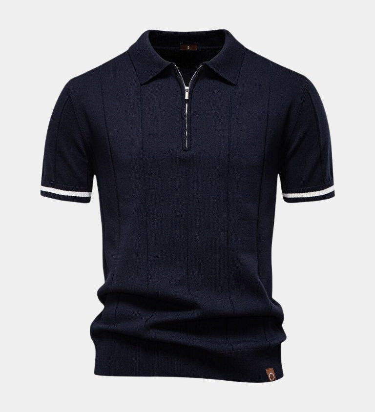 Mikkel™ | Royal Zip Polo