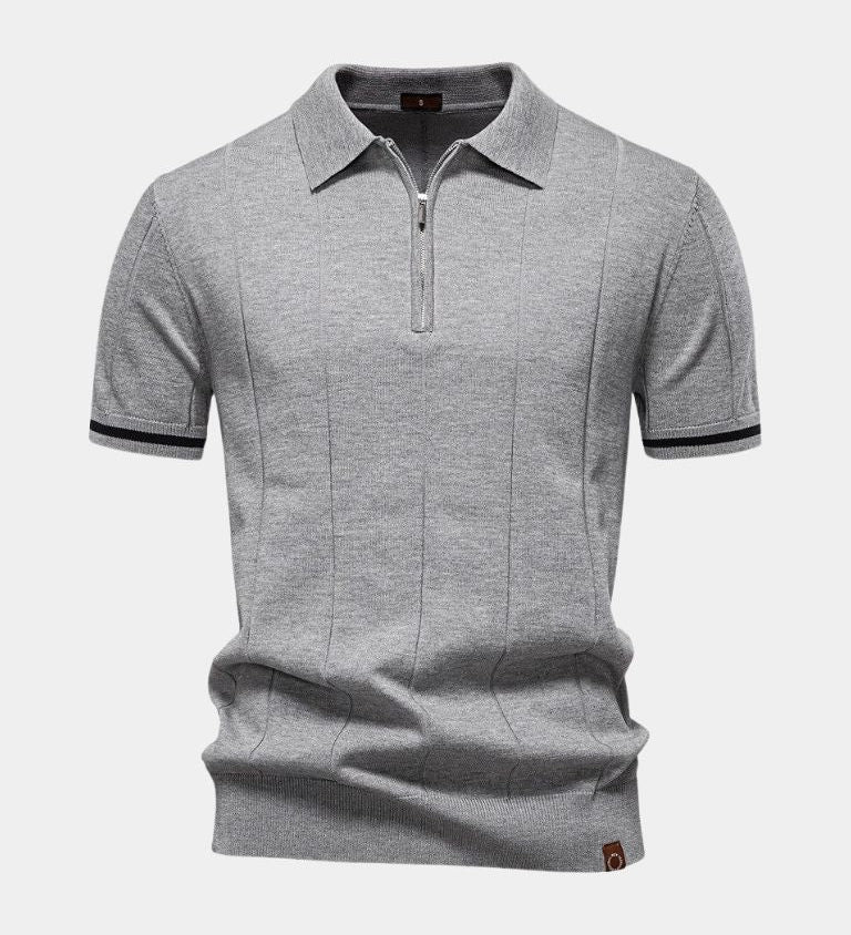 Mikkel™ | Royal Zip Polo