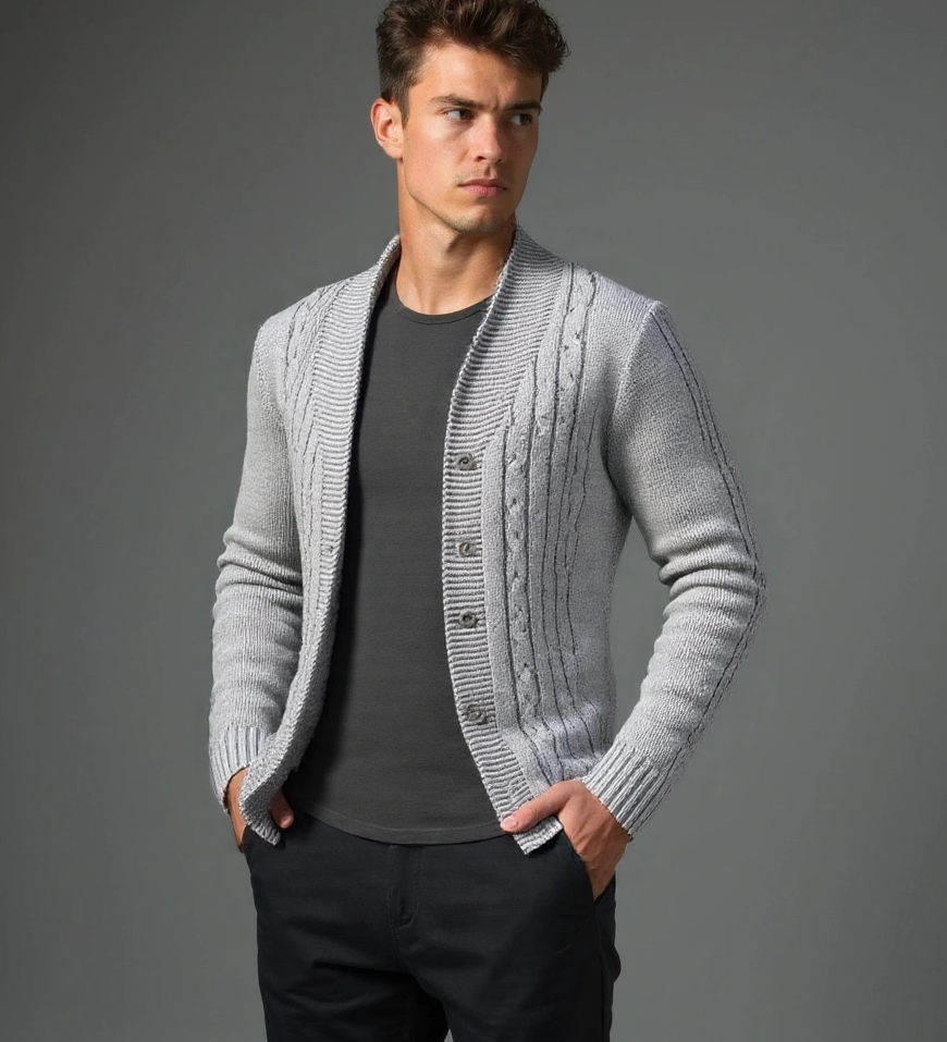 Noah™ | Elegant Cardigan til Mænd