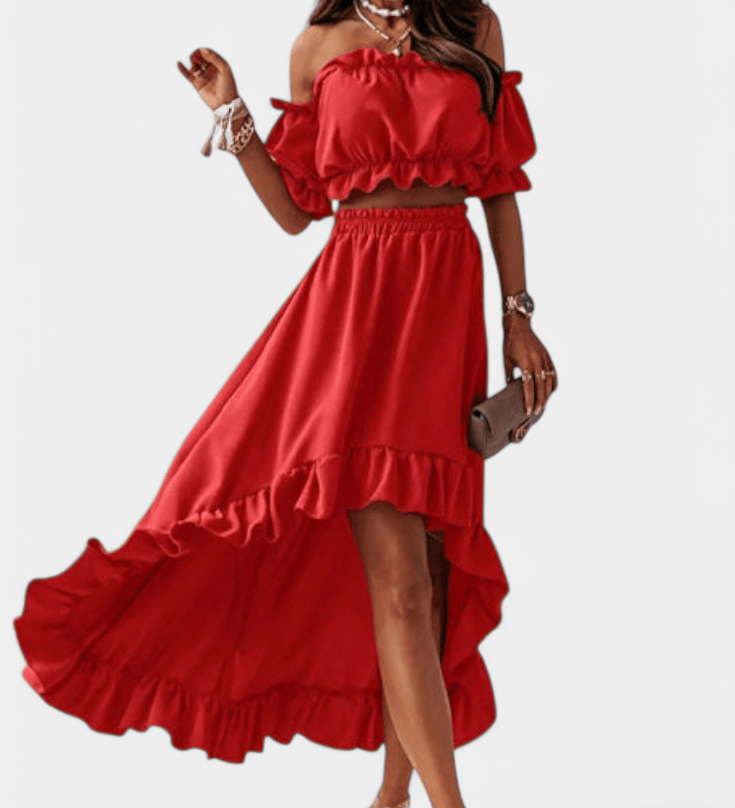 Olivia | Off-shoulder sæt