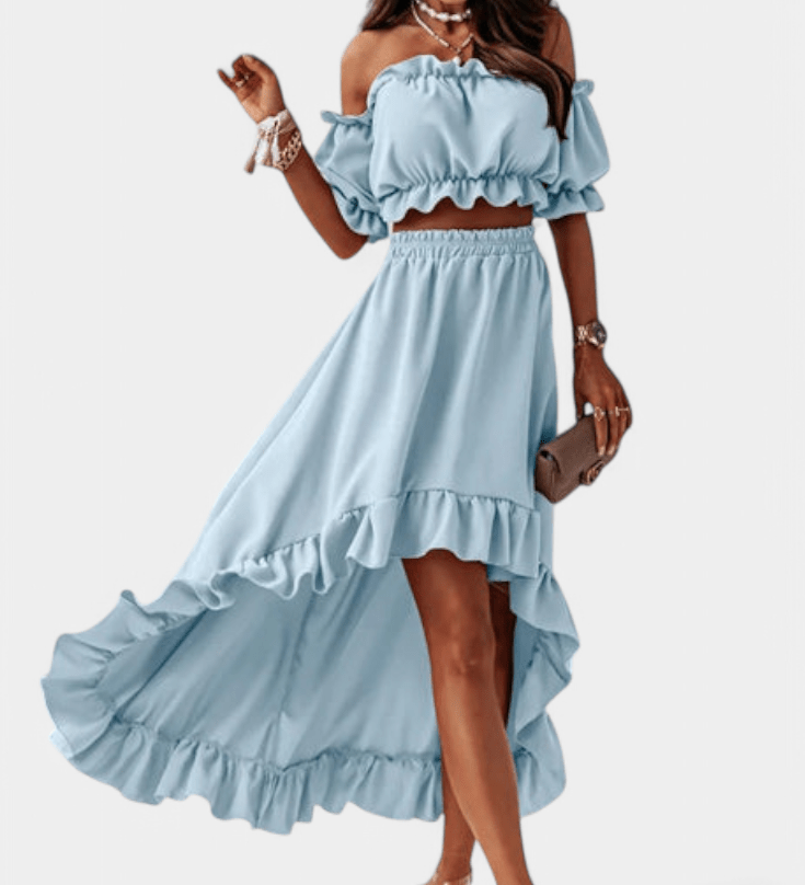 Olivia | Off-shoulder sæt