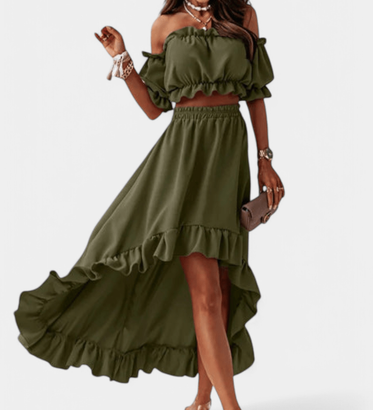 Olivia | Off-shoulder sæt